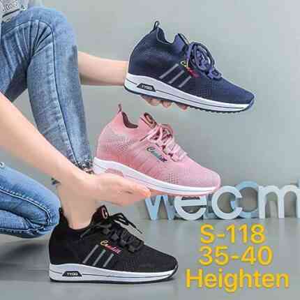 Ladies Shoes S-118 (35-40) Heighten
