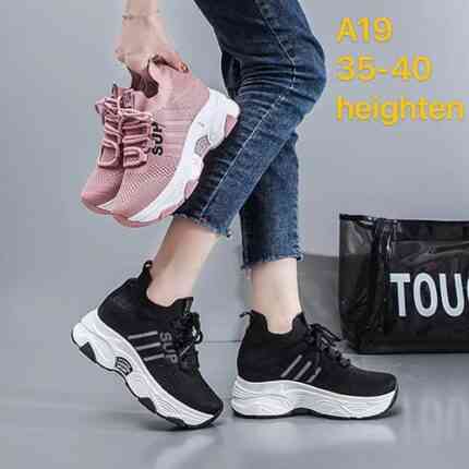 Ladies Shoes A19 35-40 Heighten