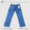 Mens Cargo Denim Jeans