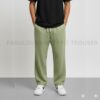 Mens Baggy Fit Casual Trouser