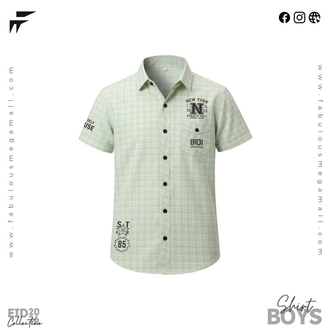 Premium Boys Half Sleeve Shirt