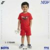 Boys Casual Armani Printed T-Shirt