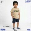 Boys Casual Polo Printed T-Shirt