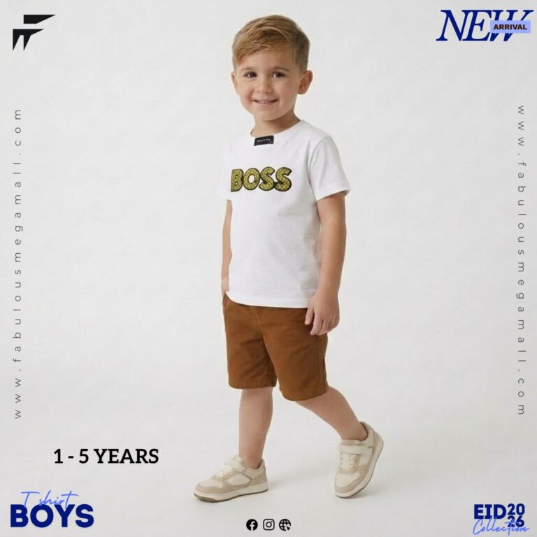 Boys Casual Printed T-Shirt