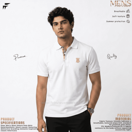 Gents Burberry Polo T-Shirt