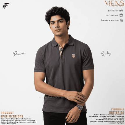 Gents Burberry Polo T-Shirt
