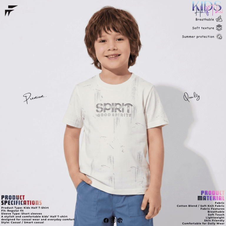 Kids Premium Half T-Shirt