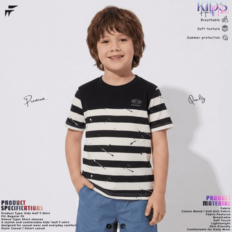 Kids Premium Half T-Shirt