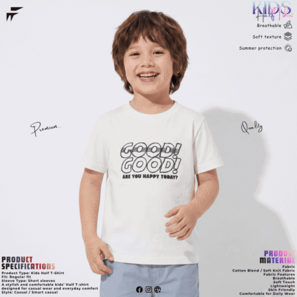 Kids Premium Half T-Shirt