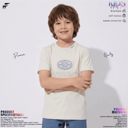 Kids Premium Half T-Shirt