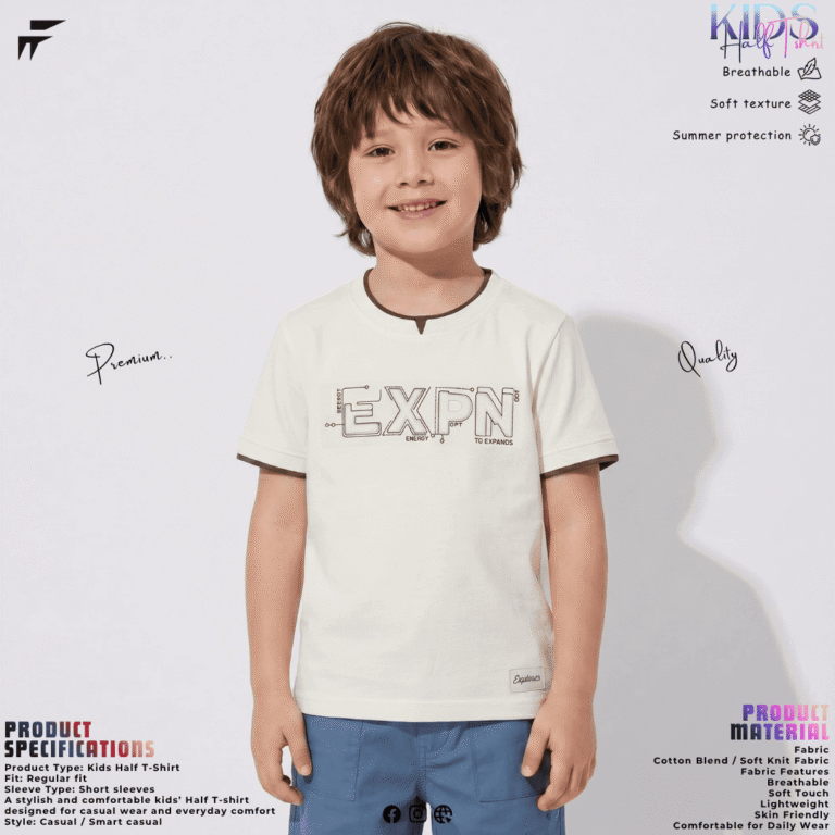 Kids Premium Half T-Shirt