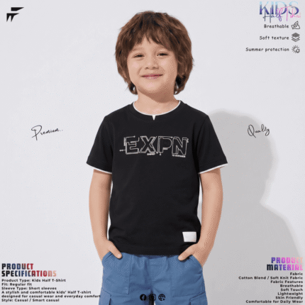 Kids Premium Half T-Shirt