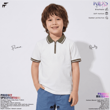 Kids Premium Polo T-Shirt