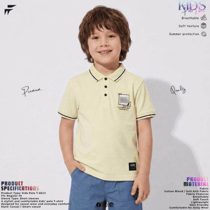 Kids Premium Polo T-Shirt