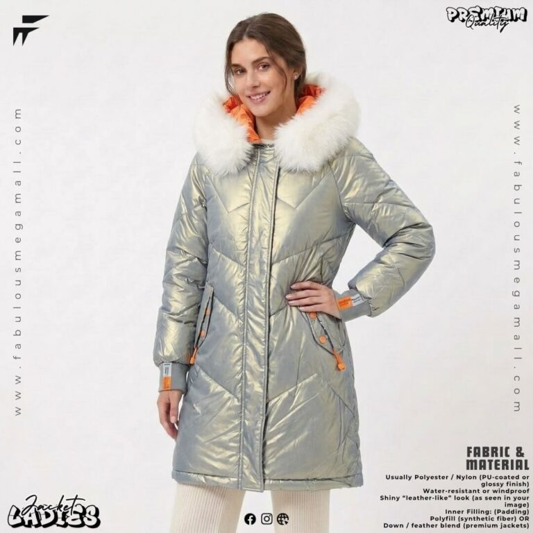 Ladies Premium Faux Fur Jacket