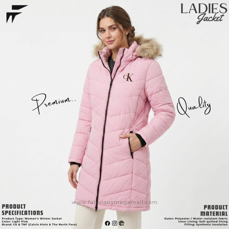 Premium Ladies Long Winter Jacket