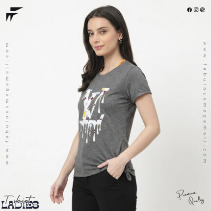 Ladies Premium Printed T-Shirt