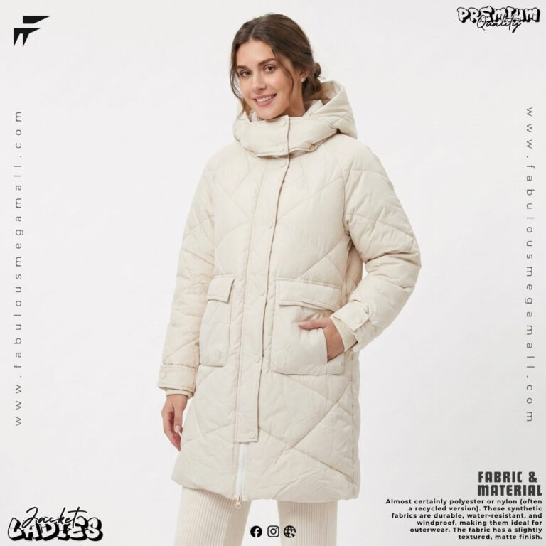 Ladies Quilted Puffer Coat