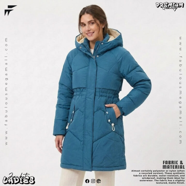 Ladies Quilted Puffer Coat