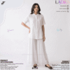 Ladies Classic Embroidered Short Top