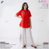 Ladies Casual Botanical Short Top