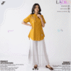 Ladies Casual Botanical Short Top