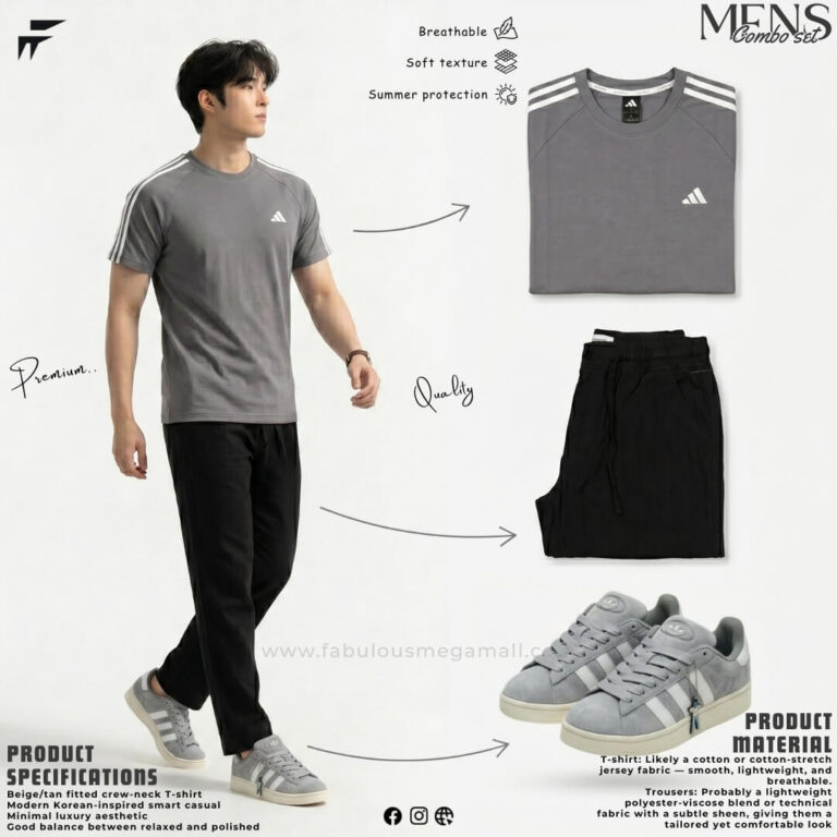 Mens Adidas Casual Combo Set