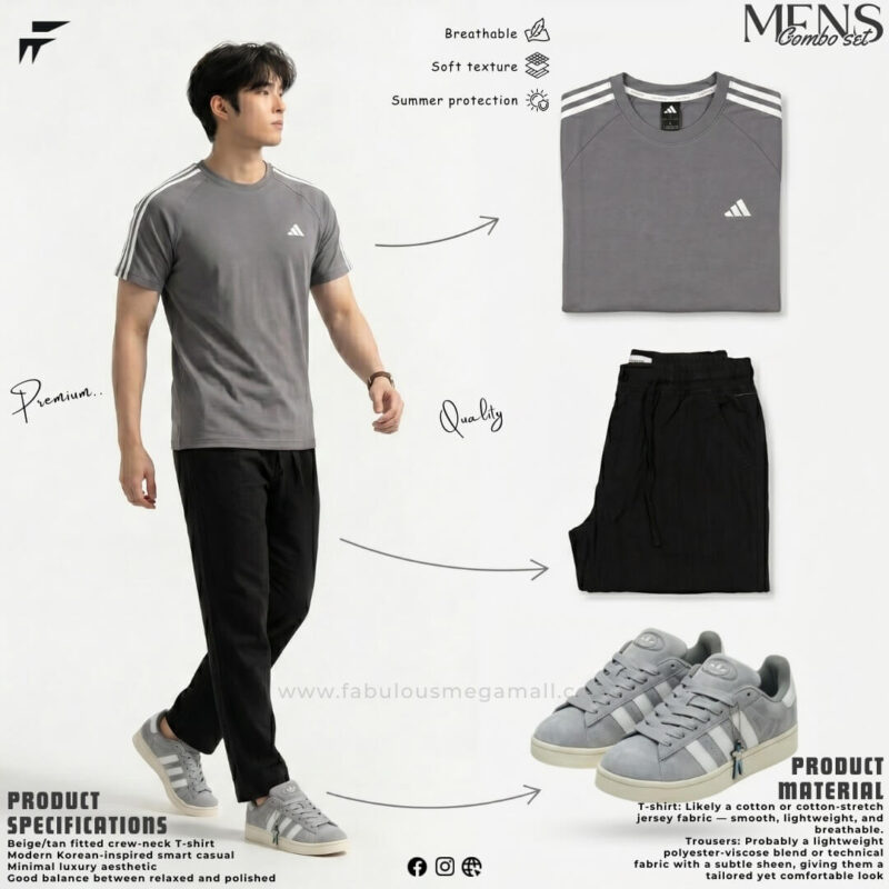 Mens Adidas Casual Combo Set