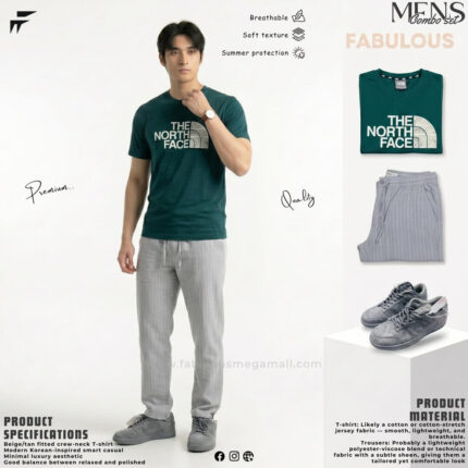Mens The North Face Casual Combo Set