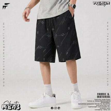 Mens Premium Casual Printed Shorts