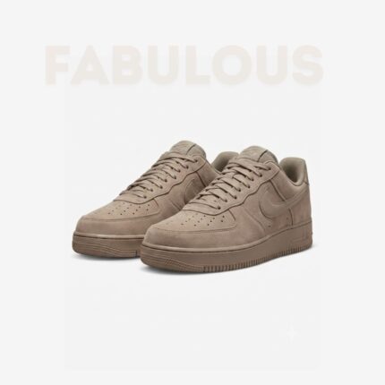 Air Force Brown Suede Sneakers