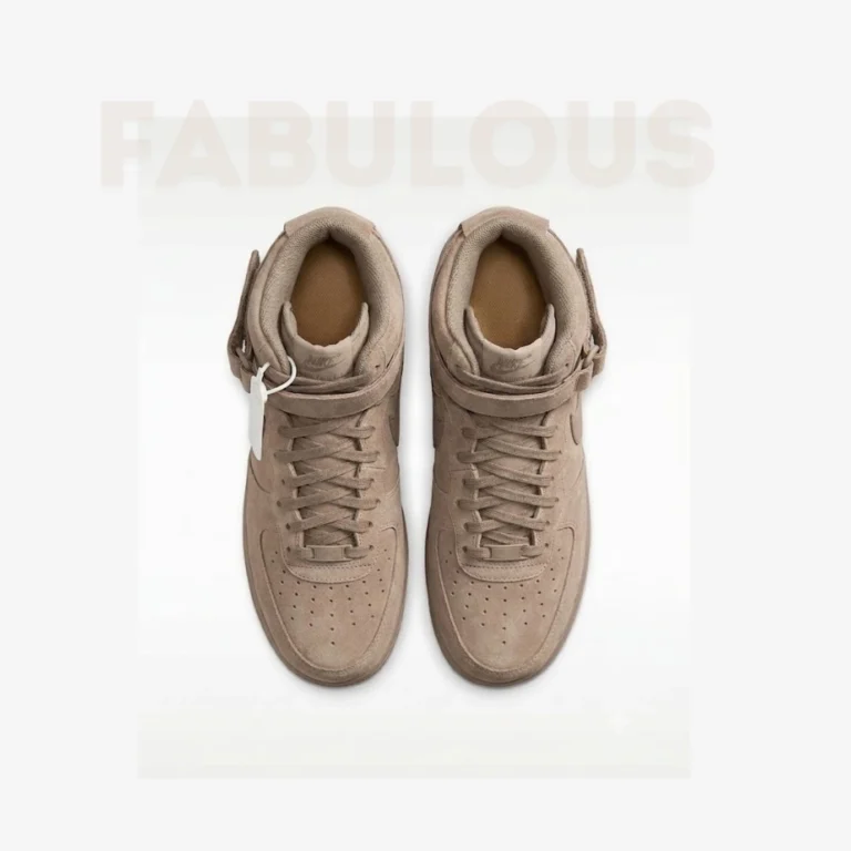 Air Force Brown Suede Sneakers