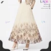 Ladies Floral Pleated Skirt