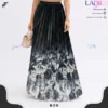 Ladies Floral Pleated Skirt