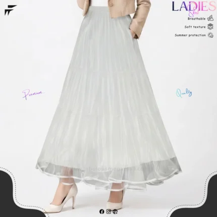 Ladies Premium Flowy Skirt