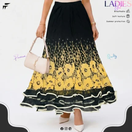 Ladies Premium Flowy Skirt