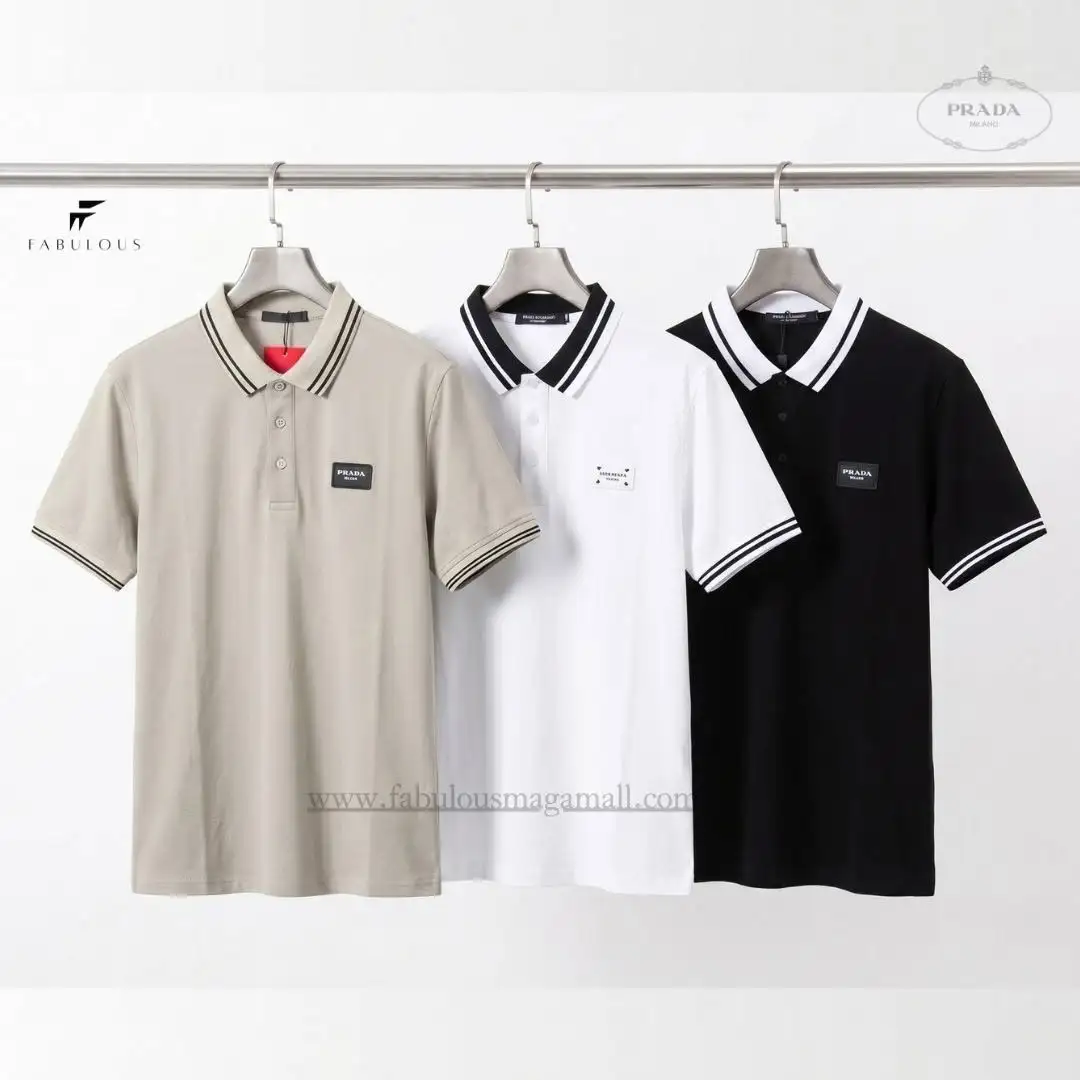 Gents Prada Polo T-Shirt Gents Prada Polo T-Shirt