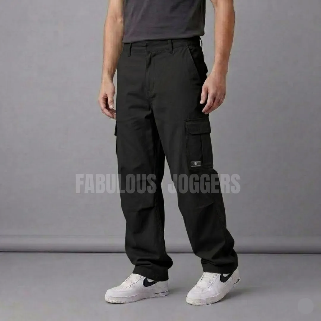Mens Premium Cargo Joggers (1) Mens Premium Cargo Joggers
