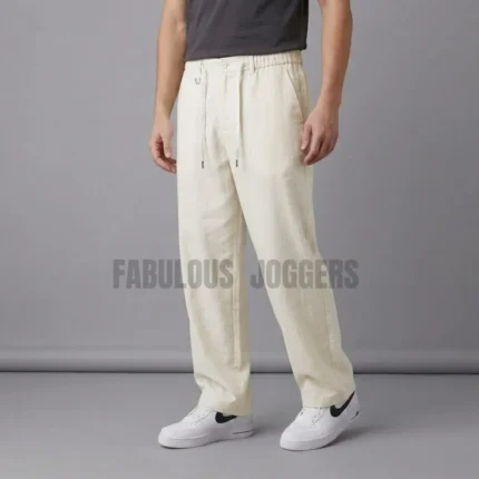 Mens Relaxed Fit Drawstring Joggers