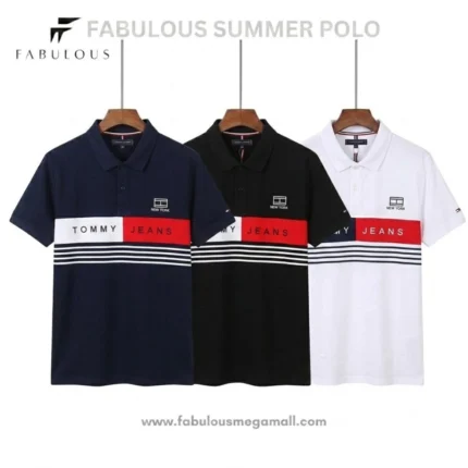 Tommy Colorblock Polo T-Shirt