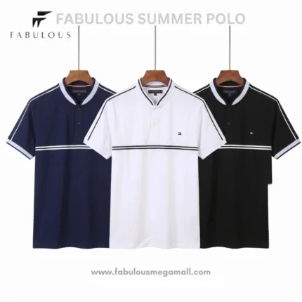 Tommy Modern Stripe Polo T-Shirt