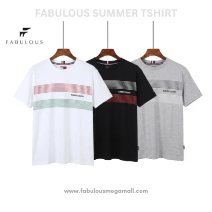Tommy Jeans Stripe Detail T-Shirt